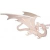WOODEN TOY , WCK 3D puzzle Dračí bojovník