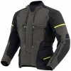 TEXTILNÁ BUNDA REBELHORN RANGE ANTHRACITE/BLACK/FLUO YELLOW 5XL