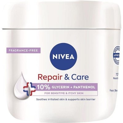 NIVEA Repair & Care cream fragnance free 400 ml