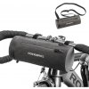 RockBros taška na riadidlá bicykla - Hnedo sivá, 2 litre