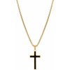 Troli Pozlátený náhrdelník s krížikom VGX211-1G