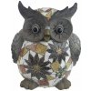 Dekorácia na osadenie sova X6591