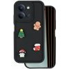 Puzdro Ultra Trendy 3D Xiaomi Redmi 15C, vianočné - čierne