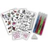 Wiky kreativita Tetovanie s fixkami WKW105223