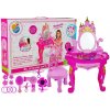 LEAN TOYS Kozmetický stolík s príslušenstvom pre malú princeznú