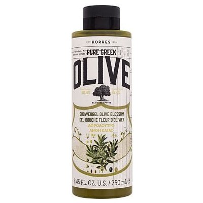 Korres Pure Greek Olive Shower Gel Olive Blossom sprchový gel s vůní květů olivovníku 250 ml pro ženy