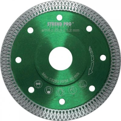Strend pro Strend Pro-Kotúč Industrial, diamantový rezný, ultra tenký, 125x22,2x1,2mm