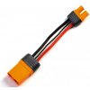Spektrum konverzný kábel IC5 prístroj - IC3 batéria 10cm 10AWG (SPMXCA507)
