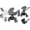 Mama Kiddies Unique multifunkčný kočík 3 v 1 s príslušenstvom v grafitovej farbe + darček