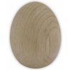 Drevené vajíčko, buk, 60 mm, 6 ks
