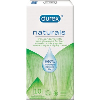 Kondóm Durex Naturals 10 ks
