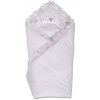 NEW BABY Bavlnená zavinovačka SWADDLING BLANKET biela