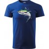 Sablio Tričko s potlačou Ryba 1 - modré S