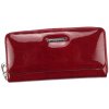 Gregorio peňaženka prírodná koža červená - žena