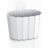 Květináč závěsný BOARDEE WALL 19,4 cm - barva: bílá