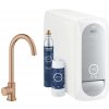 Grohe Blue Home - Drezový ventil Mono Connected, s chladiacim zariadením a filtráciou, kefovaný Warm - 31498DL1