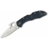Spyderco C11PGYW Delica 4 malý všestranný nôž 7,4 cm, modrošedá, FRN