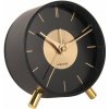 Dizajnový budík 5919BK Karlsson 12cm (8714302721229)