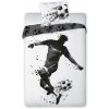 FARO Obliečky Futbalista čiernobiele Bavlna 140x200 70x90