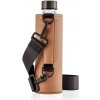 Fľaša na pitie Equa Mismatch Crossbody Maple 750 ml s obalom z umelej kože