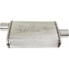 TurboWorkS Stredový komorový tlmič výfuku 63,5 mm 304SS 602