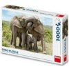 Dino Slonia rodina 1000 dielov
