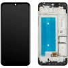 LG K40S čierny LCD displej s dotykovou a rámovou prednou doskou