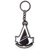 Prívesok na kľúče Assassins Creed Unity čiernobiele logo