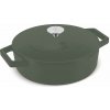 Ťažký liatinový hrniec s vekom Ø 26 cm 2,57 L Berlingerhaus Matte Green Collection BH-6262