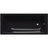 Obdĺžniková vaňa Kaldewei Cayono 160x70 cm smaltovaná oceľ ľavá aj pravá black 274830003701