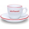 La Pavoni šálka s podšálkou 75ml, set 2 ks