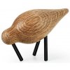 Normann Copenhagen Drevený vtáčik Shorebird, malý, prírodný