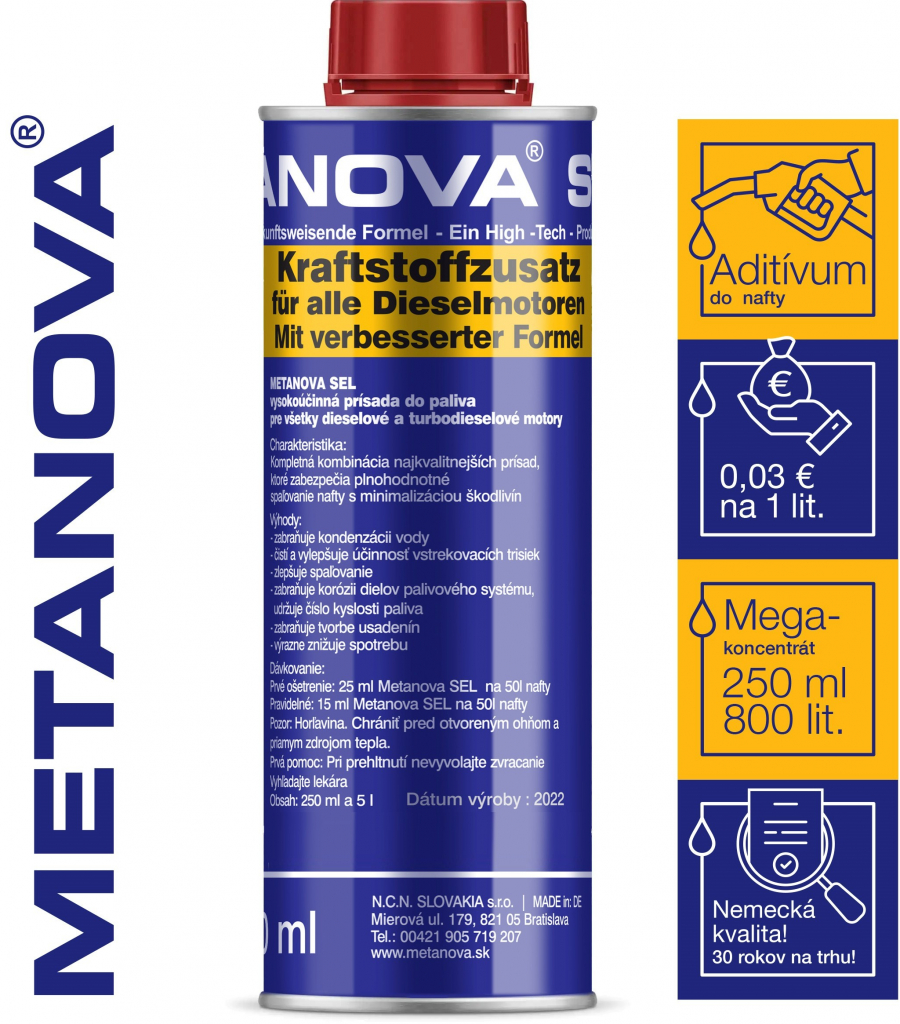 METANOVA SEL 250 ml