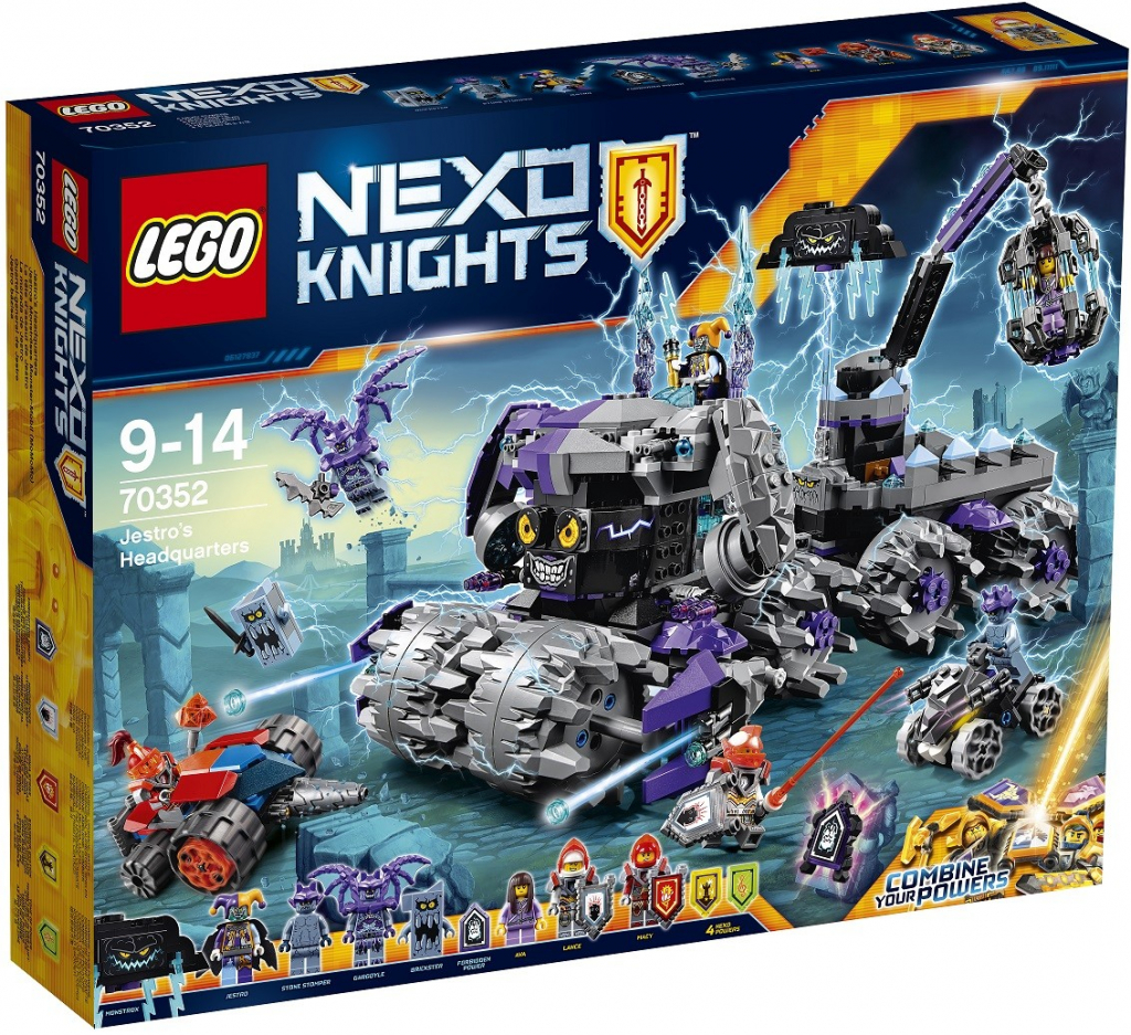 LEGO® Nexo Knights 70352 Jestrovo mobilné ústredie H.E.A.D od 158,38 € -  Heureka.sk