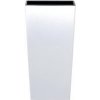 Prosperplast Kvetináč s vložkou Urbi Square Š 22 x V 42 x H 22 cm, bielý , bielý