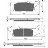 GOLDFREN Brzdové obloženie GOLDFREN 252 AD OFF-ROAD FRONT