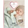 Rico Design Kniha návodov na háčkovanie a pletenie Baby Chenillove anglická verzia - 1 ks