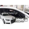 Deflektory na Audi A4 B9 Sedan od 2016 (predné)