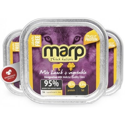 Marp Holistic Dog vanička Mix Lamb & Vegetable 100 g