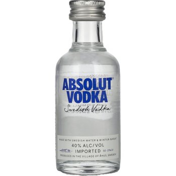 Absolut 40% 0,05 l (čistá fľaša)