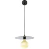 Luster Bohemia-Design Pancake E27 60 W antik zlatý