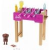 Barbie mini hracia súprava so stolným futbalom so zvieratkom GRG77