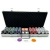 Poker set DICE 500 ks, 11,5g žetóny, hliníkový kufrík
