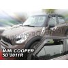 Mini Cooper 5-dverí 2011-2014 (predné) - deflektory Heko