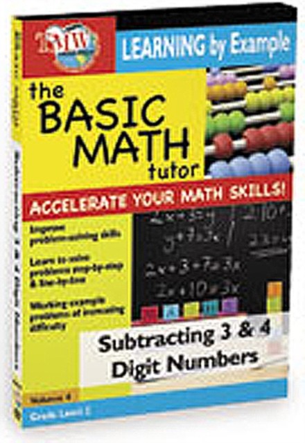 Basic Math Tutor: Subtracting 3 and 4 Digit Numbers