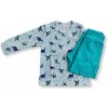 Detské pyžamo Dino tyrkysové 122