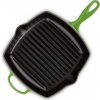 Le Creuset - grilovacia panvica štvorcová 26 x 26 cm Bamboo Green