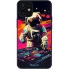 Lesklé puzdro Exclusive iSaprio - Astronaut DJ - iPhone 12 mini