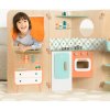 Classic World Montessori drevený skladací domček s kuchyňou XXL