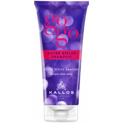 Kallos Cosmetics Gogo Silver Reflex šampon pro šedivé vlasy 200 ml
